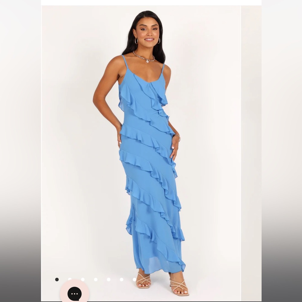 Petal and pup Ciao Ruffles maxi dress